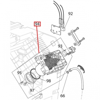 Поршень термоблока для кофемашин DeLonghi 7313253171