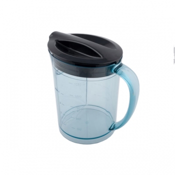 Чаша для сбора сока 1250ml + крышка для соковыжималок Moulinex JU599 SS-192616