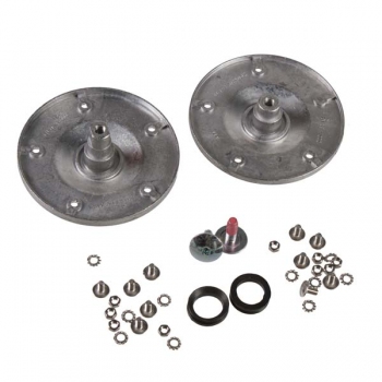 Фланец барабана (опора) (2шт) и комплект крепления SPD013WH для стиральных машин Whirlpool