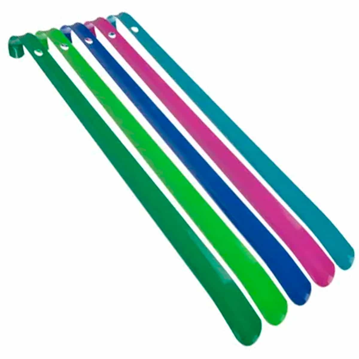 Рожок обувной металлический 55 см зеленый